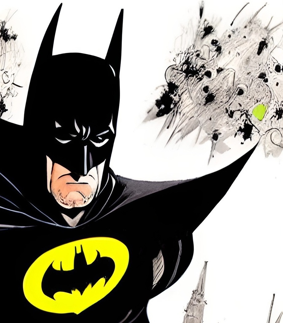 The batman art